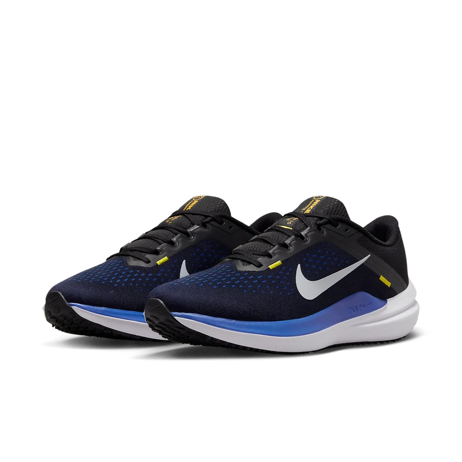 Nike Air Zoom Winflo 10 Black Racer Blue - Image 4