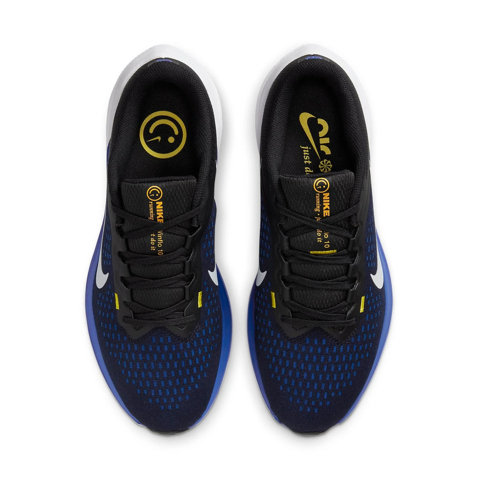 Nike Air Zoom Winflo 10 Black Racer Blue - Image 5