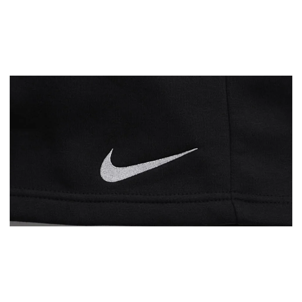 Nike Dri-Fit Fleece Shorts Black - Image 4