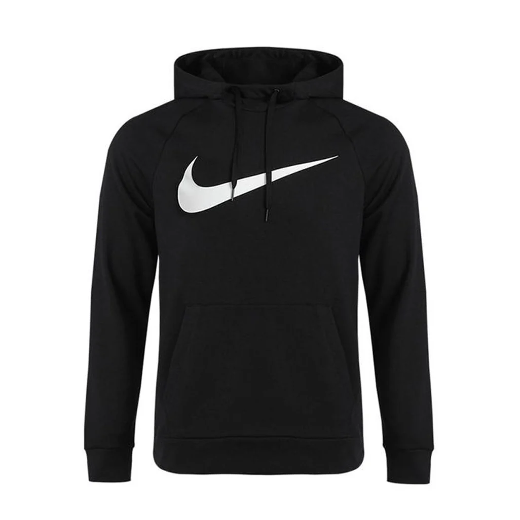 Nike Dri-FIT Pullover Hoodie Black - Image 2