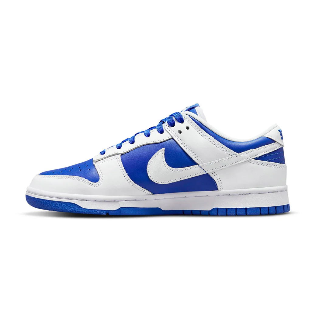 Nike Dunk Low Racer Blue White - Image 2
