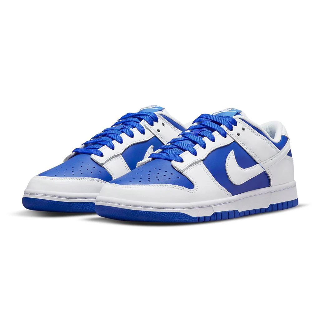 Nike Dunk Low Racer Blue White - Image 3