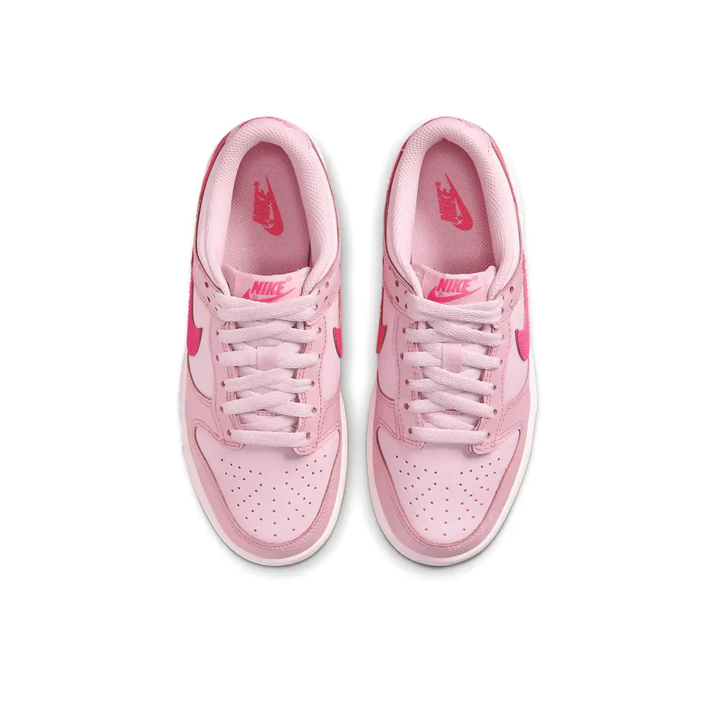 Nike Dunk Low Triple Pink (GS) - Image 3