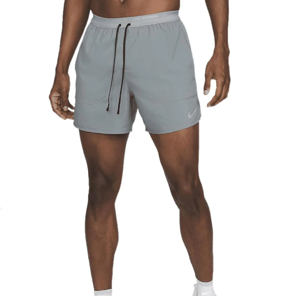 Nike Flex Stride Shorts 'Smoke Grey' 5" - Image 3