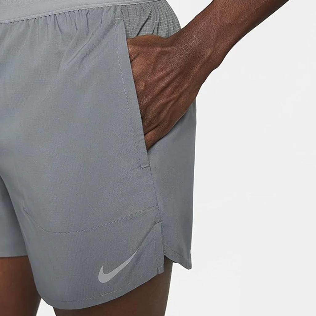 Nike Flex Stride Shorts 'Smoke Grey' 5" - Image 5