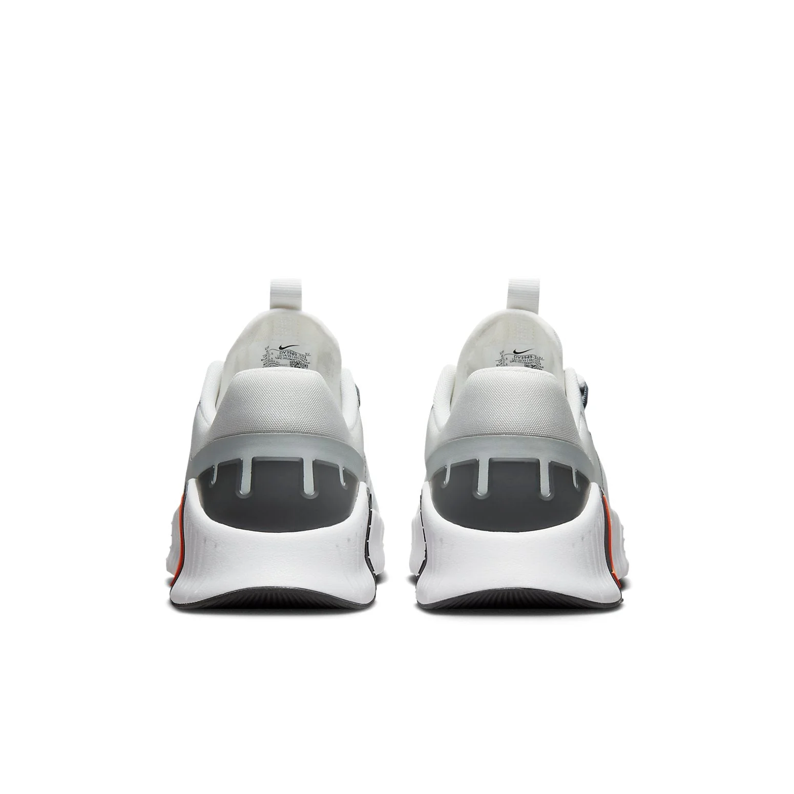 Nike Free Metcon 5 White Bright Mandarin - Image 2