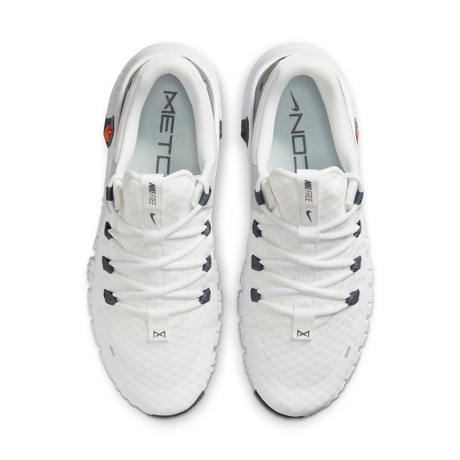 Nike Free Metcon 5 White Bright Mandarin - Image 5
