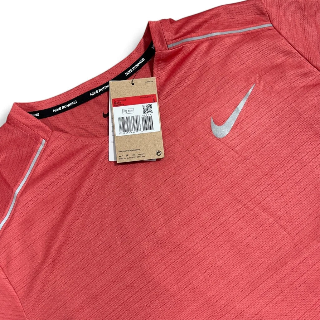 Nike Miler 1.0 DRI-Fit 'Adobe Red' - Image 3