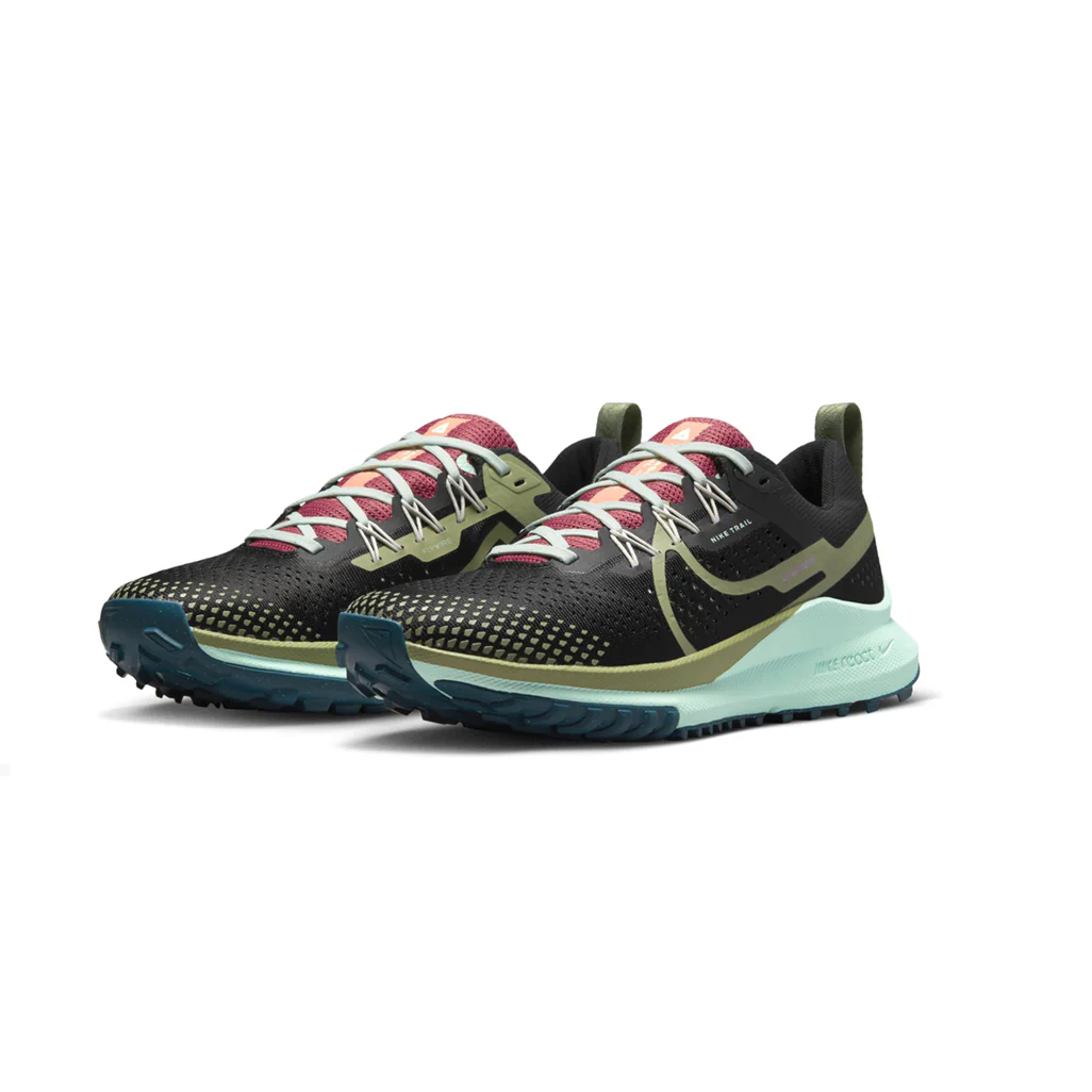 Nike React Pegasus Trail 4 Black Canyon Rust Mint Foam Alligator W - Image 4