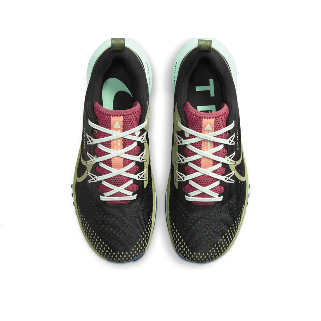 Nike React Pegasus Trail 4 Black Canyon Rust Mint Foam Alligator W - Image 6