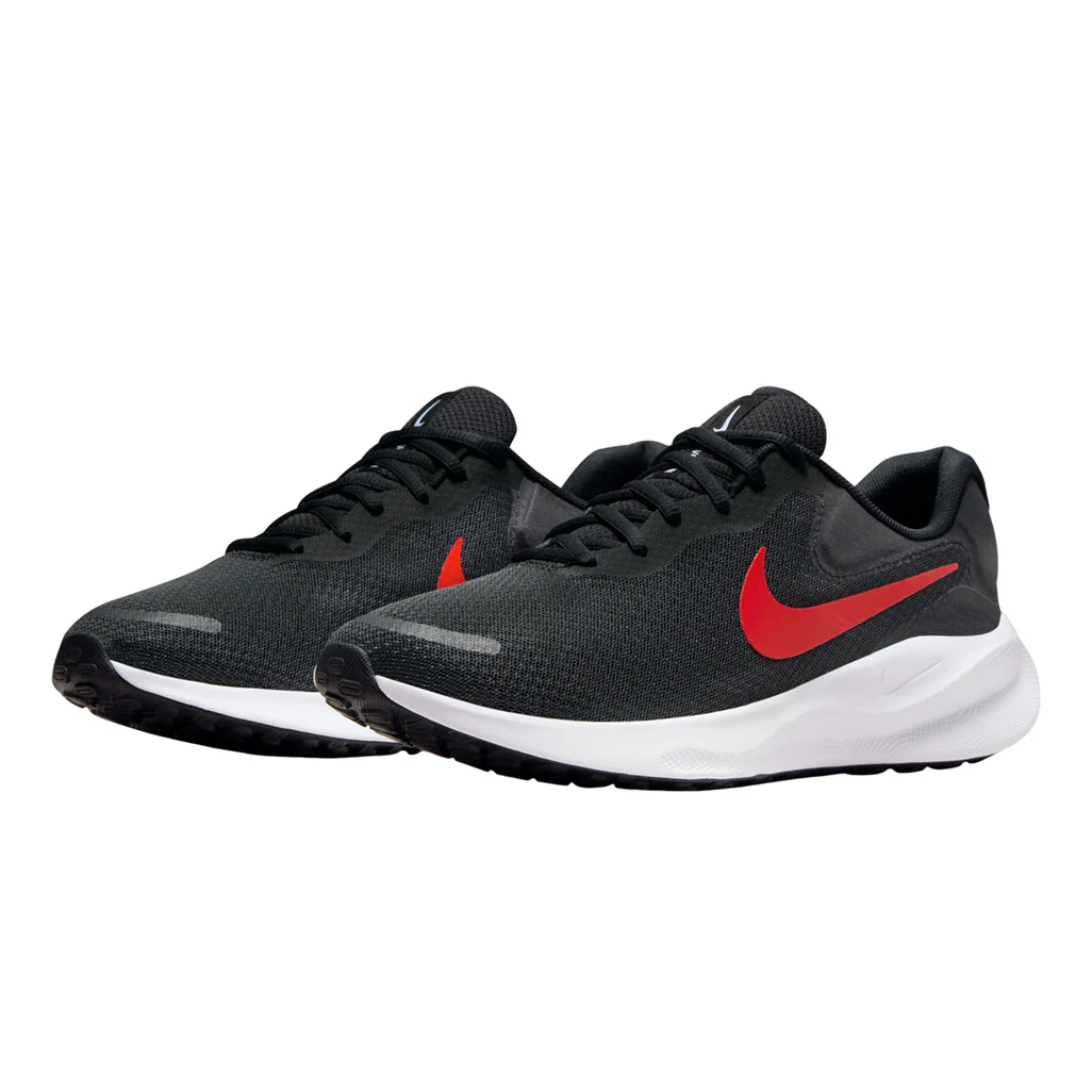 Nike Revolution 6 Next Nature Black University Red - Image 5