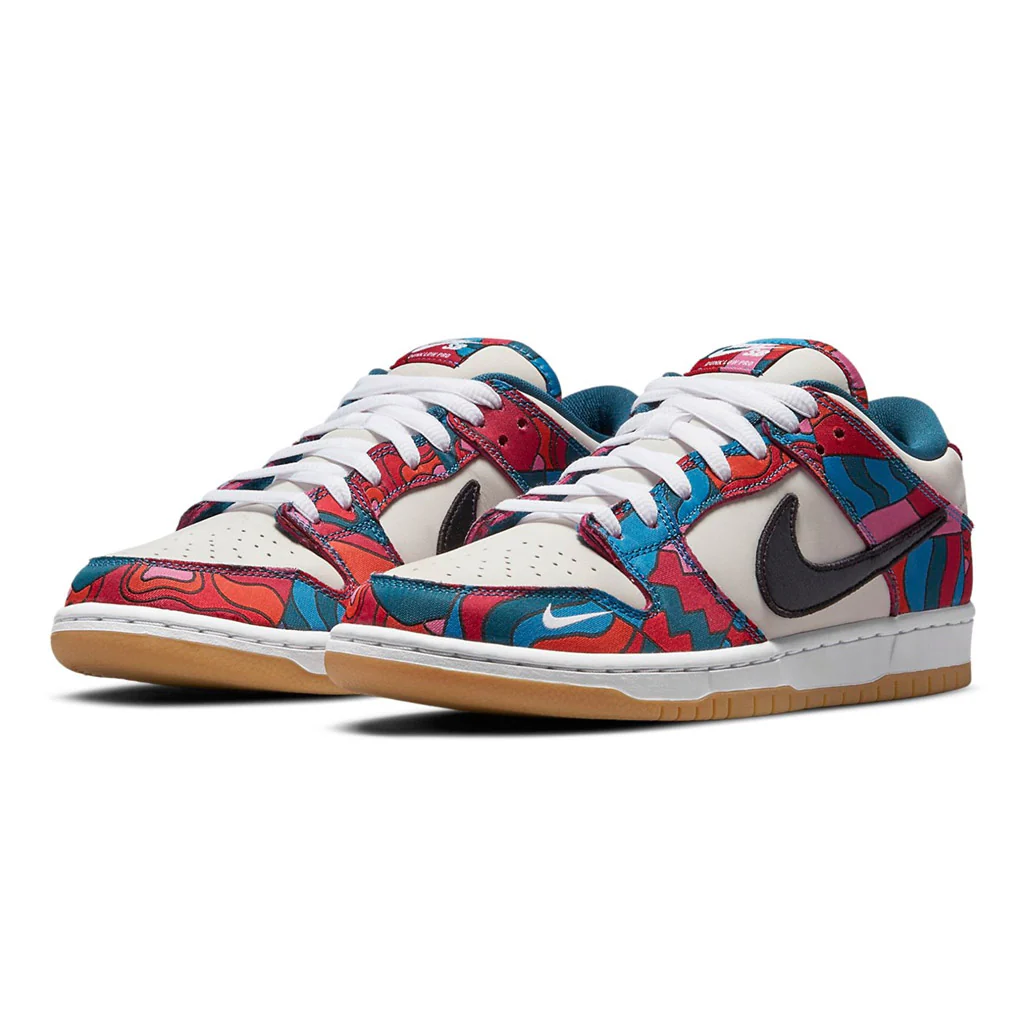 Nike SB Dunk Low Pro Parra Abstract Art 2021 - Image 3