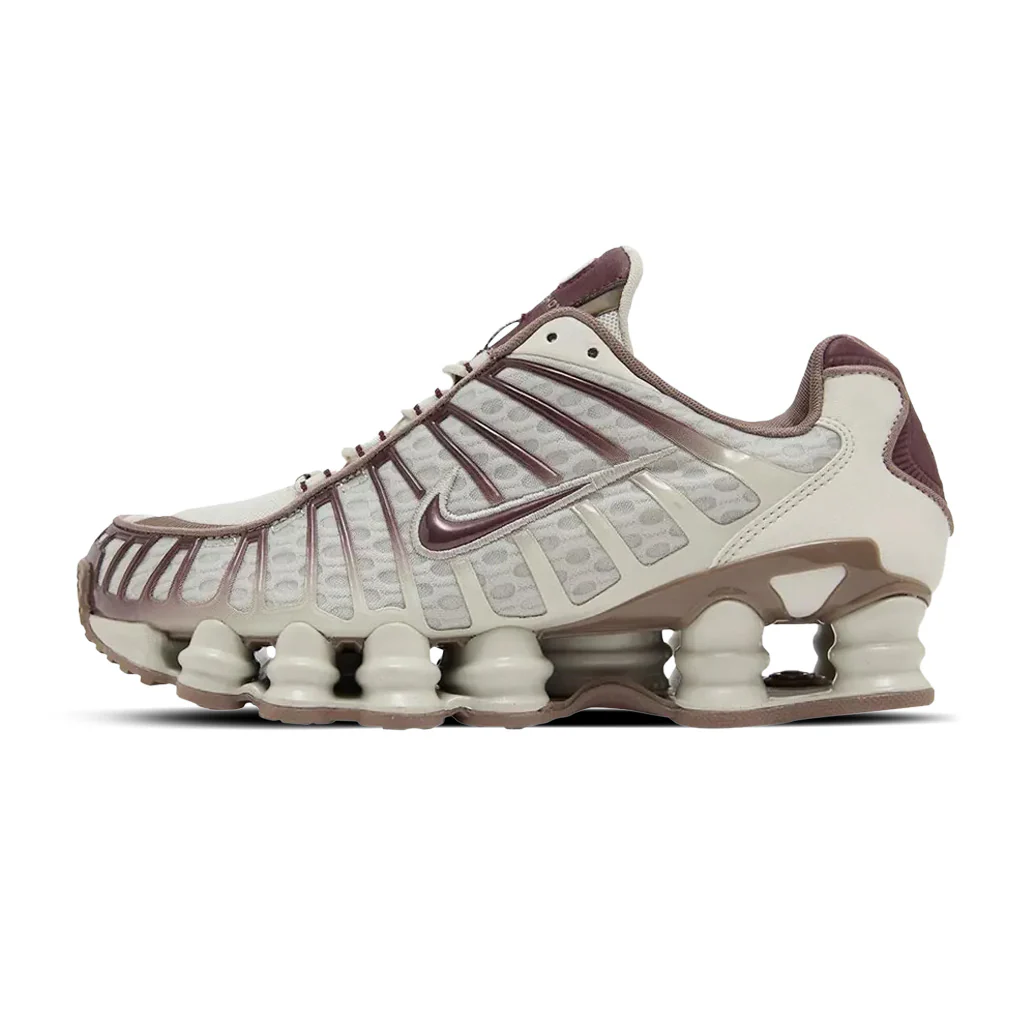 Nike Shox TL Light Bone Burgundy Crush W