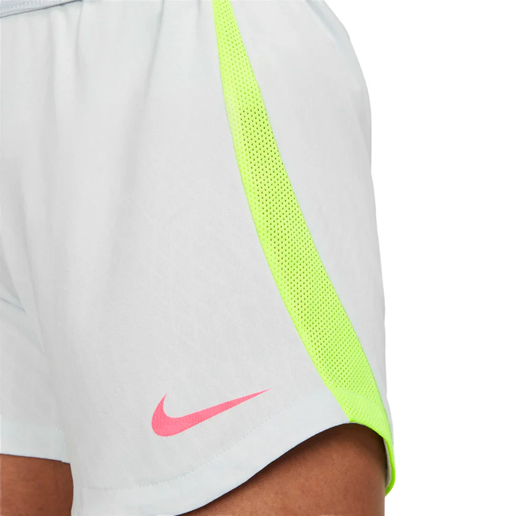 Nike Strike Dri-FIT Football Shorts Pure Platinum Volt - Image 2