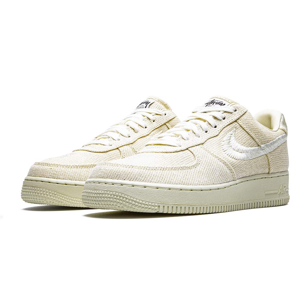 Nike Stussy x Air Force 1 Low 'Fossil' - Image 4
