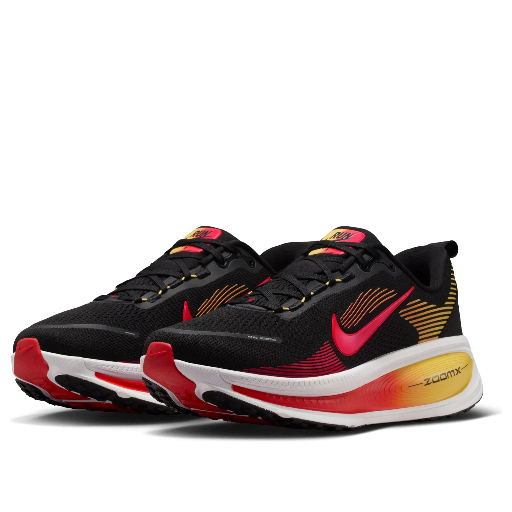 Nike Vomero 18 Black Crimson Topaz Gold - Image 4