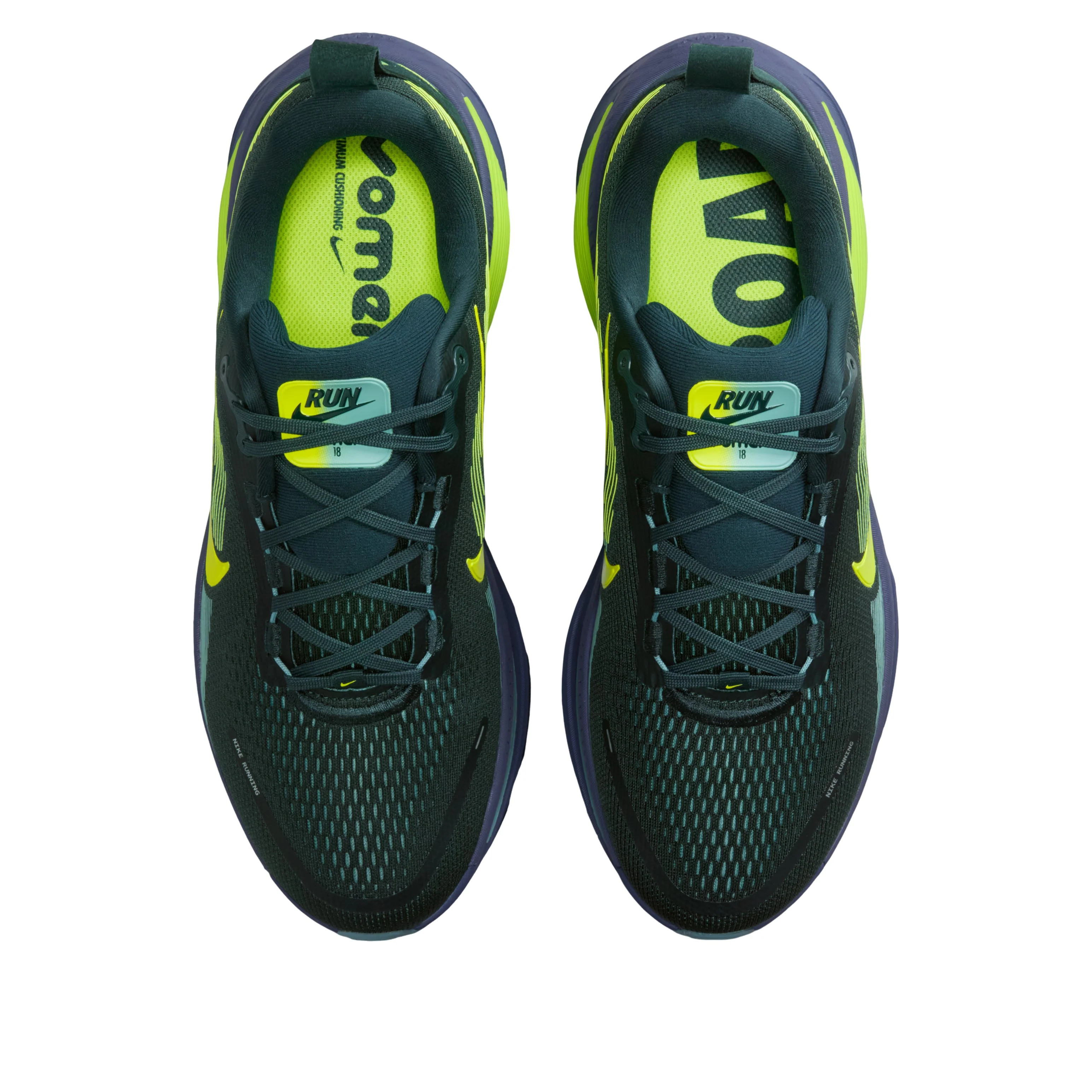 Nike Vomero 18 Seaweed Sanded Purple Volt - Image 3