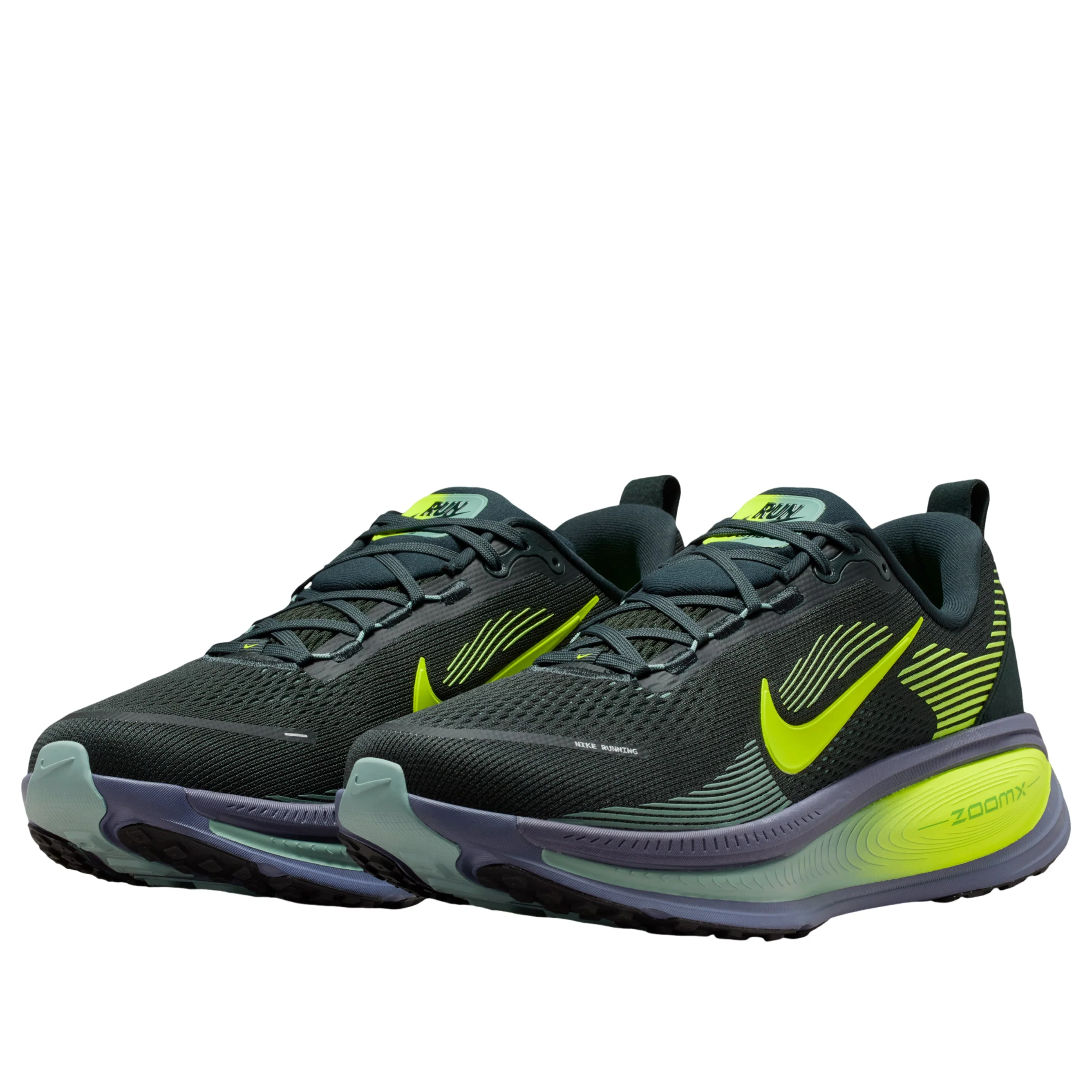 Nike Vomero 18 Seaweed Sanded Purple Volt - Image 4