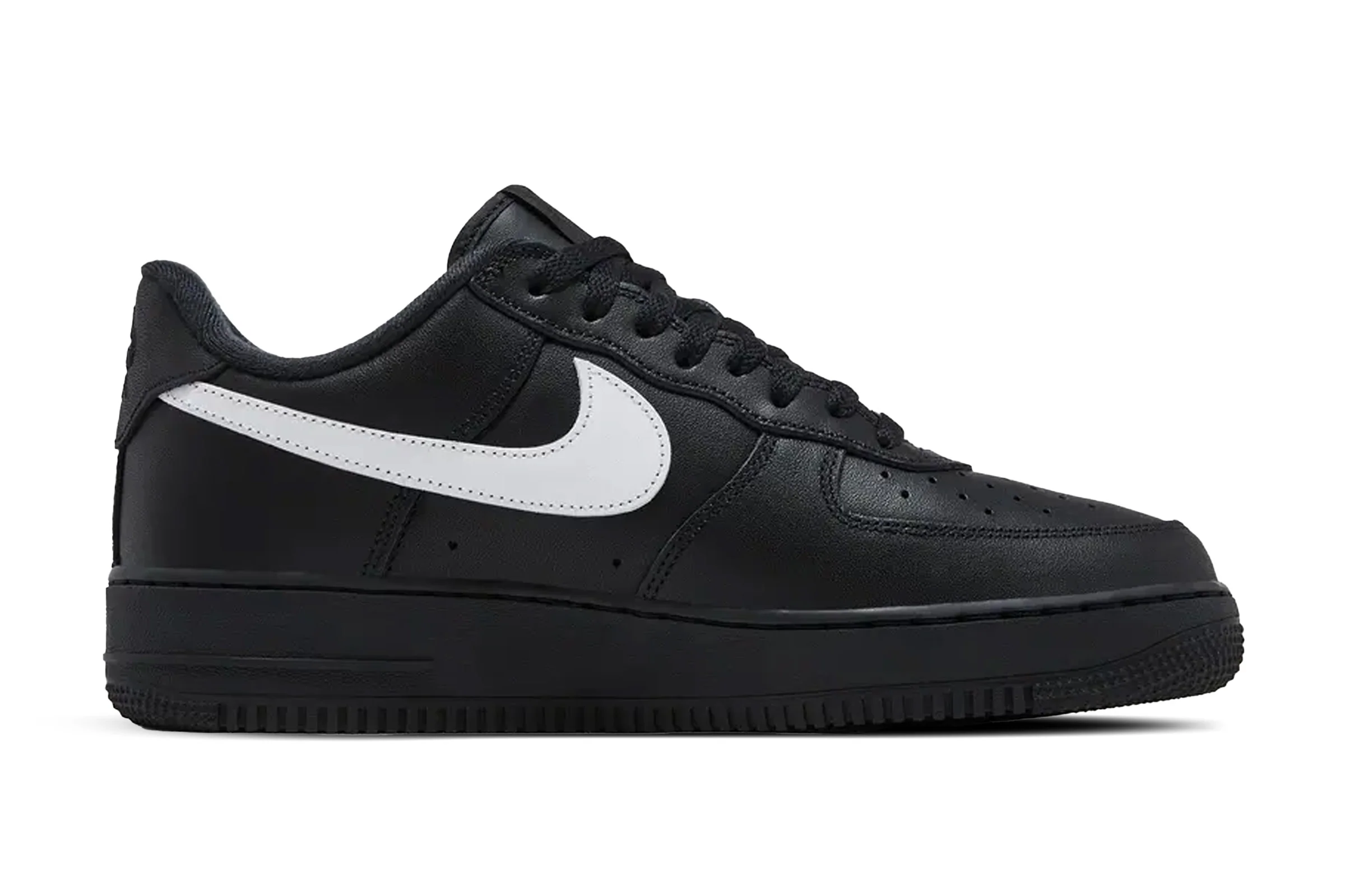Nike x Supreme Air Force 1 Low Black White - Image 3
