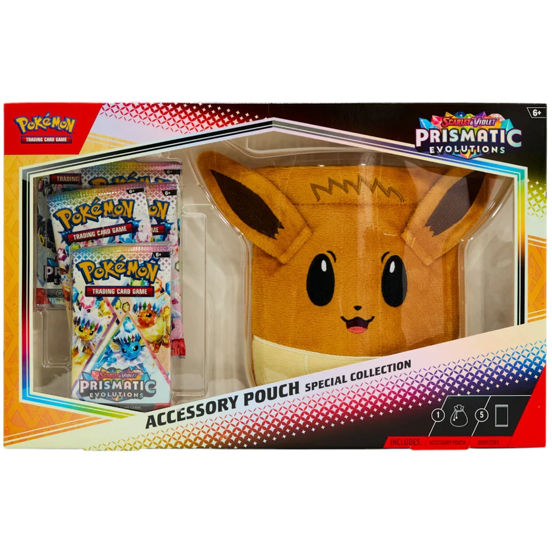 Pokémon Scarlet & Violet Prismatic Evolutions Accessory Pouch Special Collection