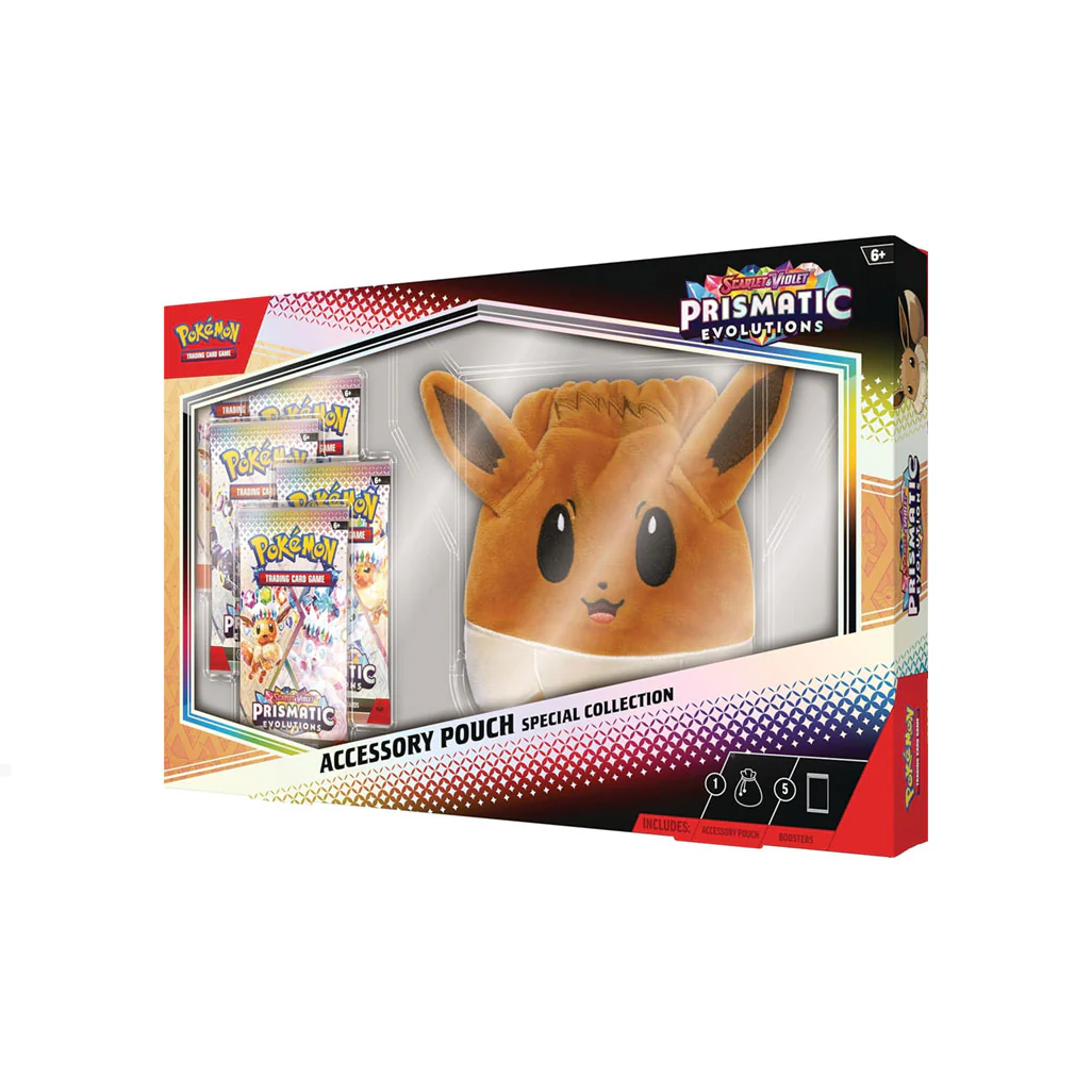 Pokémon Scarlet & Violet Prismatic Evolutions Accessory Pouch Special Collection - Image 4