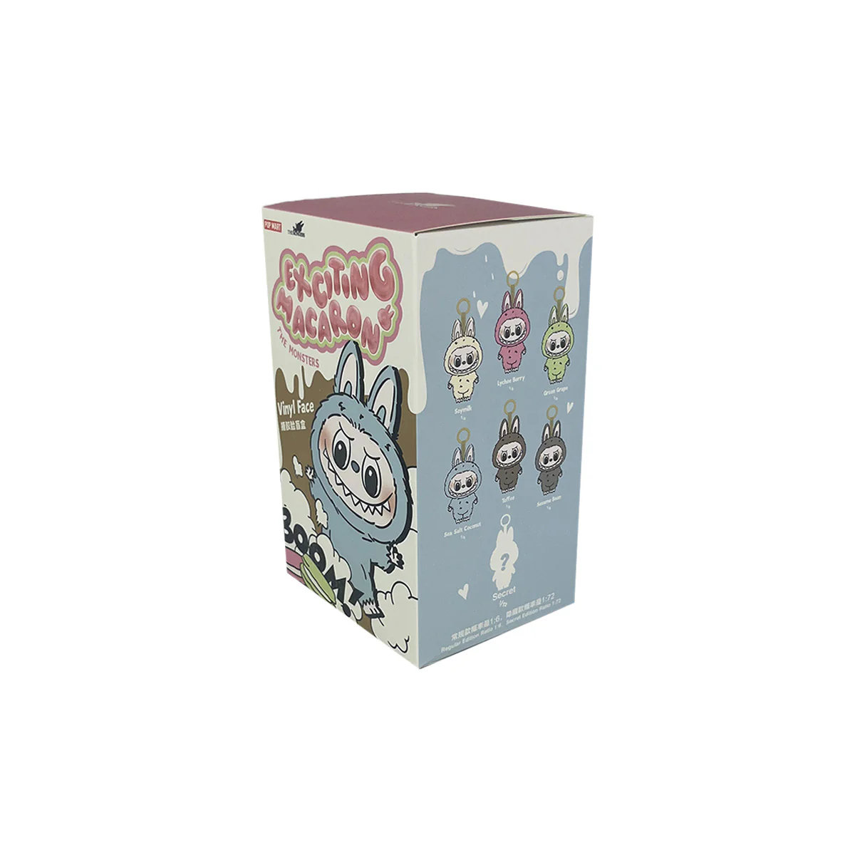 Pop Mart Labubu The Monsters Exciting 'Tasty Macarons' Vinyl Plush Pendant Blind Box - Image 2