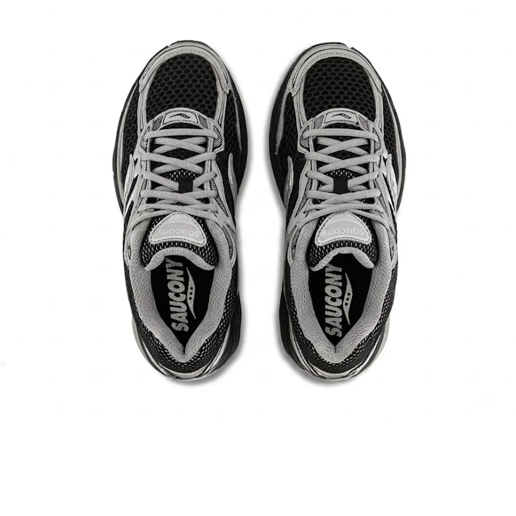 Saucony - Progrid Omni 9 (Black/Silver) - Image 4