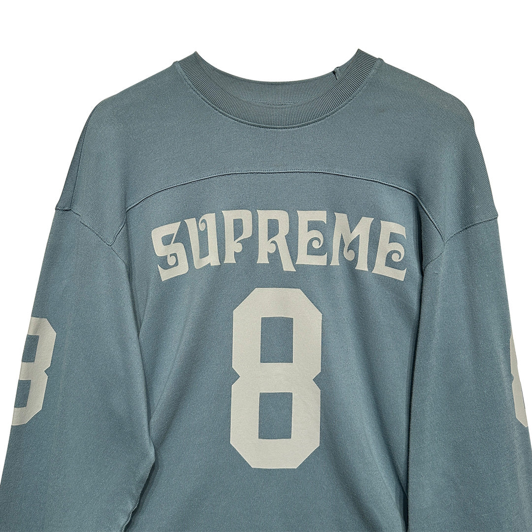 Supreme Affillated L/S Football Long-Sleeve Top Dusty Blue - Image 2