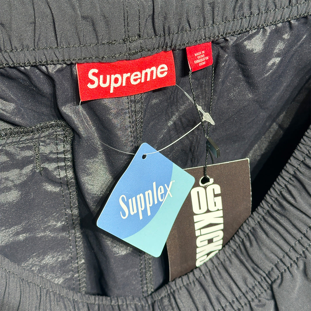 Supreme Tag Water Short Embroidered Logo Black - Image 4