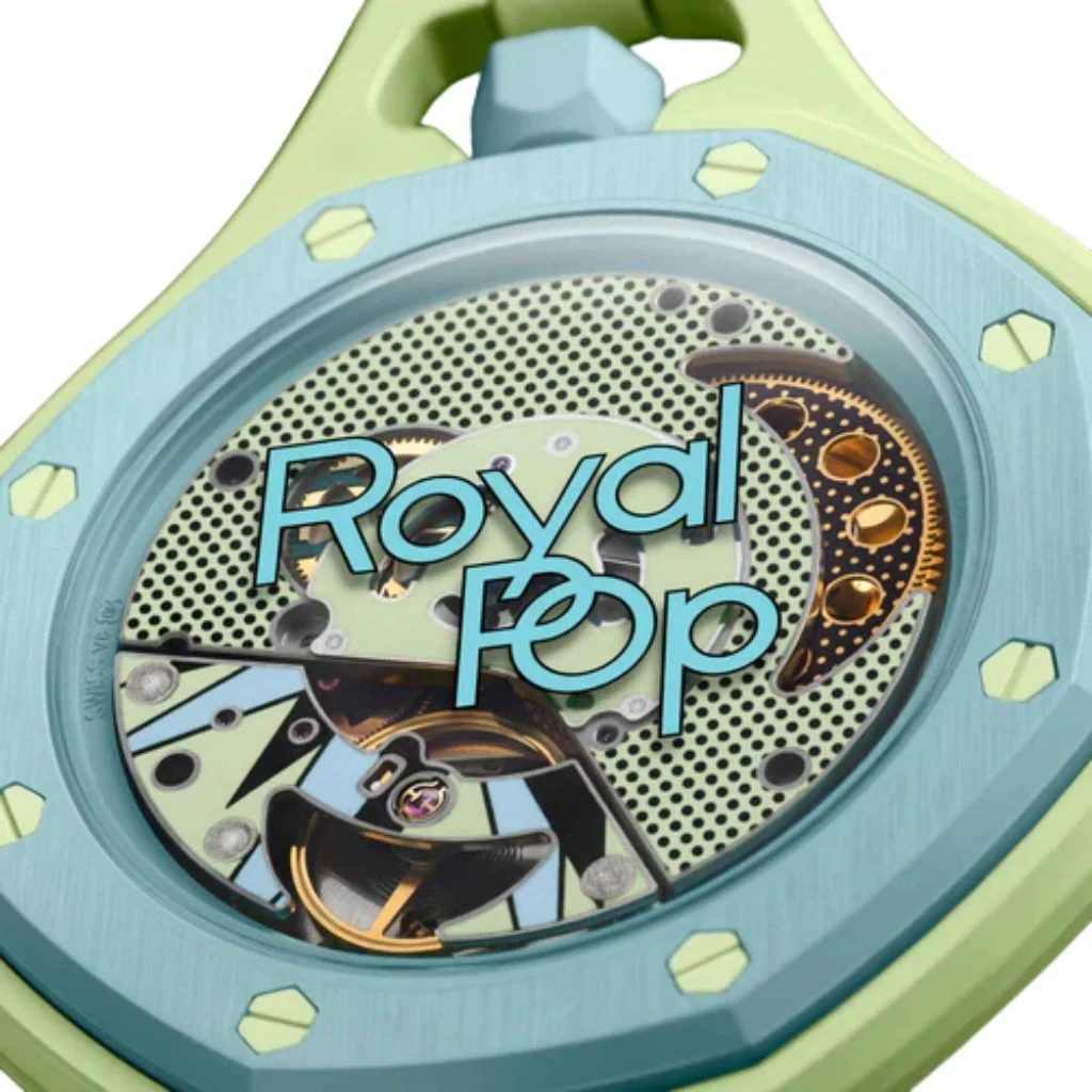 Swatch x Audemars Piguet Bioceramic Royal Pop Blaue Acht SSX03L101N - Image 4