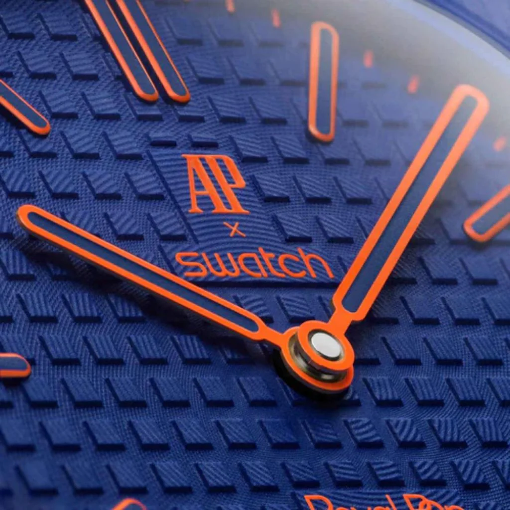 Swatch x Audemars Piguet Bioceramic Royal Pop Orenji Hachi SSX03L103N - Image 3