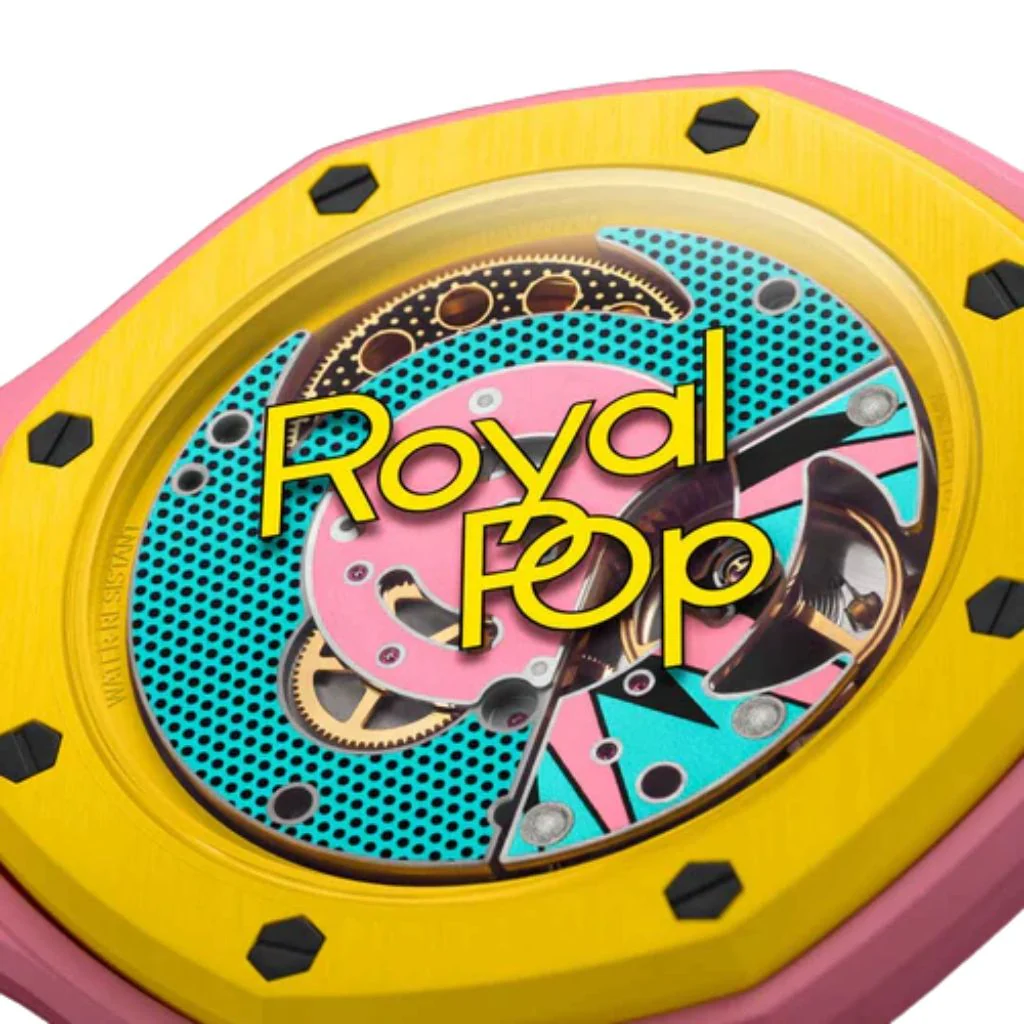 Swatch x Audemars Piguet Bioceramic Royal Pop Savonnette Otg Roz SSX03J100N - Image 4