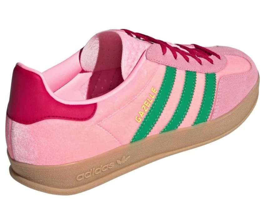 adidas Gazelle Indoor Pink Velvet W - Image 4